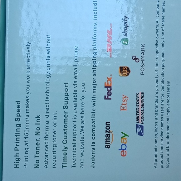 Thermal Printer, Label Holder + Labels! - Picture 16 of 16